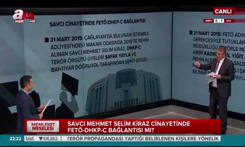 Şehit Savcı Mehmet Selim Kiraz Cinayetinde Fetö Parmağı