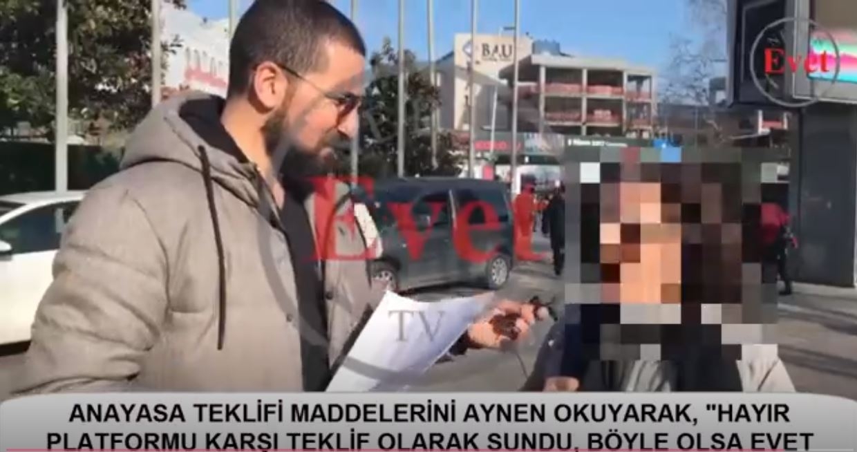 Hayırcılardan İbretlik Cevaplar Önce Hayır Diyor Sonra