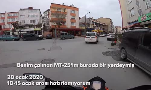 Çalınan Motorunu Bulan Motorcu 