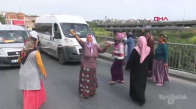 Başakşehir'de Kadınlar Yol Kapattı