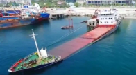 Kartal Sahilinde Su Alarak Batan Gemi Havadan Görüntülendi 