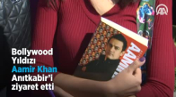 Bollywood Yıldızı Aamir Khan  Anıtkabir'i Ziyaret Etti