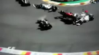 F1'de inanılmaz kaza! Motor Sporları Videoları