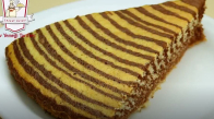 Zebra Kek Tarifi  İki Renkli Kek Nasıl Yapılır
