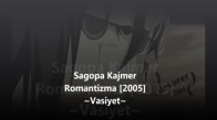 Sagopa Kajmer - Vasiyet