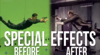 Özel Efektlerden Önce ve Sonra Ünlü Film Sahneleri.