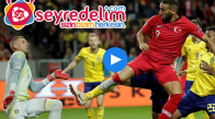 İsveç 2 - 3 Türkiye Maç Özeti