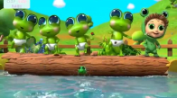 Beş Küçük Benekli Kurbağa - Sayı Öğrenme