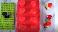 Lego Şeklinde Pasta Yapımı 