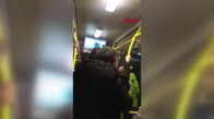 Taraftarların Metrobüs Durağında Kavga Etmesi