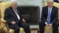 Trump Beyaz Saray’da Abbas ile Görüştü 