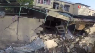Ermenistan’ın vurduğu Terter kent merkezindeki yıkım görüntülendi 