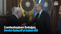Cumhurbaşkanı Erdoğan Devlet Bahçeli'yi Kabul Etti