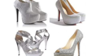 2017 Gümüş Rengi Topuklu Ayakkabı Modelleri