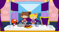 Yemek masasında - Çizgi Film Çocuk Şarkısı -  Çocuk Şarkıları