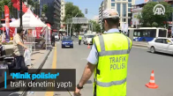 ' Minik Polisler ' Trafik Denetimi Yaptı