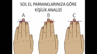 Sol el Parmaklarına göre kişilik analizi