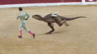 İnsanı Rahatsız Eden 'Raptor'lu Görüntülerle Boğa Güreşlerine Tepki