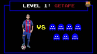Lionel Messi'ye Pac Man Uyarlaması