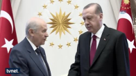 Cumhurbaşkanı Erdoğan, MHP Genel Başkanı Bahçeli'yi Kabul Etti