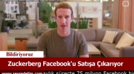 Zuckerberg Facebook'u Satışa Çıkarıyor