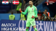 Hırvatistan 1 - 1 Danimarka - 2018 Dünya Kupası Özeti