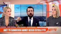 Tehditler Savuran Akit Tv Sunucusu Ahmet Keser İstifa Etti