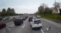Trafikte Terör Estiren Rus Sürücü
