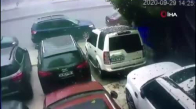İstanbul'da dolu yağışında milyonluk lüks araçlar zarar gördü 