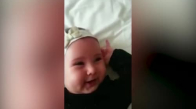 Gülüşüyle Sosyal Medyayı Sallayan Bebek