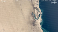 Google Earth Al Khiran Pearl City ,Kuveyt 33 yıl içinde nasıl değiştiğini gösterdi