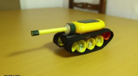Pratik Malzemelerle Oyuncak Tank Yapımı