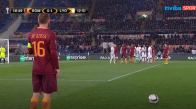 Roma  Lyon 1:1 2017 - Kevin Strootman Backheel Goal