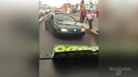 Kural İhlali Yapan Sürücüye Baltayla Saldırdı