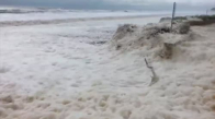 Avustralya'da Kameraya Yansıyan Köpük Fırtınası