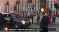 Recep Tayyip Erdoğan Dünya Liderlerini Mehter ile karşıladı