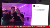  Sneijder'in İbiza'da Açtığı Mekanı Acun Ilıcalı ile Şeyma Subaşı Ziyaret Etti