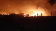 Jungle Sığınmacı Kampında Yangın Çıktı