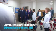 Cumhurbaşkanı Erdoğan, Öğrencilerle Sohbet Etti