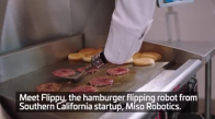 Saatte 150 Hamburger Köftesi Pişirebilen 'Flippy' İsimli Robot