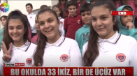 Dünyanın En İlginç Okulu İzmir'deki Okulda 33 İkiz Bir de Üçüz Var