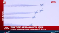 TEKNOFEST kapsamında Türk Yıldızları'ndan gösteri uçuşu!