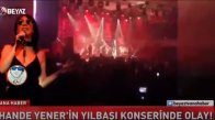 Hande Yener Yılbaşı Konseriyle Gündemde