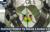 Dünyanın 'EnHızlı' Rubik Küpü Çözen Robotu: 0.637 Saniye