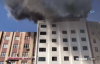 Sultanbeyli'de Özel Bir Hastanenin Çatısında Yangın Çıktı