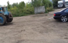 Traktörü Çekemeyen Audi Sürücüsünün Arabayı Pert Etti