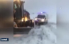 Karda Mahsur Kalan Ambulans Kurtarıldı