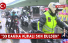 İstanbul'da Moto Kuryeler 30 Dakika Kuralı Son Bulsun Diye Eylem Yaptı! İşte Görüntüler