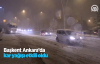 Başkent Ankara'da Kar Yağışı Etkili Oldu 