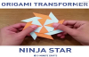 Kağıttan Ninja Yıldızı Yapmak